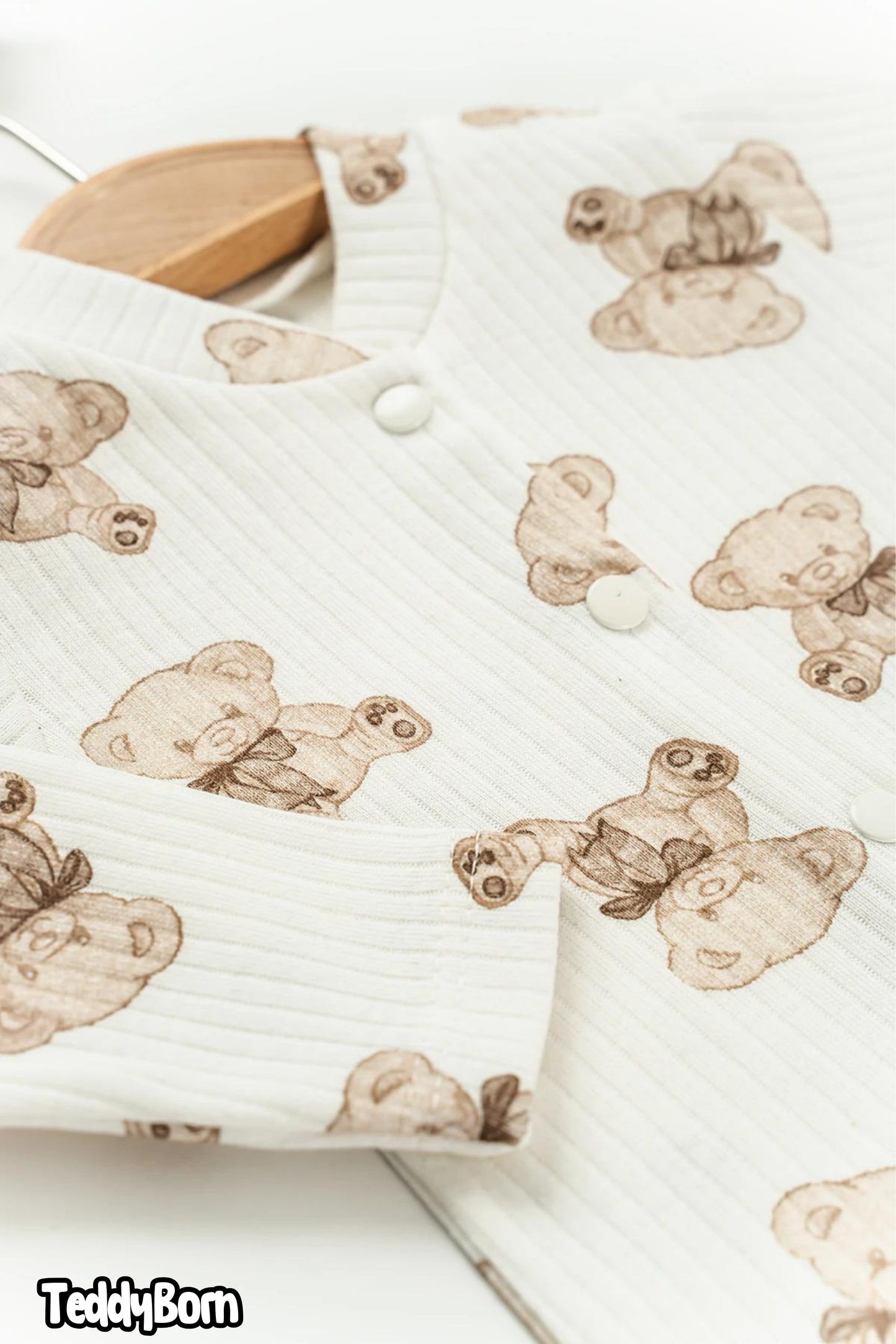 NewBorn 0-3 Months - 5 Piece Cozy Bear Ensemble x Neukids